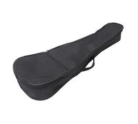 TOGEVAL Bolsa De Transporte Para Ukelele De 23 Pulgadas, Estuche Acolchado y Grueso Color Negro, Mochila Para Guardar Mandolina y Accesorios, Funda Portátil y Resistente Para Instrumentos