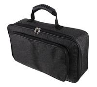 TOGEVAL Bolsa de Transporte Portátil para Pedales de Efectos de Guitarra Eléctrica, Estuche Rígido Acolchado, Resistente a Impactos, Funda para Pedalera Correa Cómoda, Adecuado