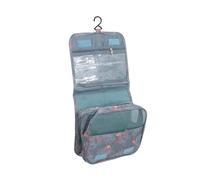 TOGEVAL Bolsa Organizadora De Cosméticos Colgante Grande para Viaje, Neceser De Maquillaje Gancho, Color Azul Flamenco, Multifuncional para Mujer, Uso Familiar y Camping