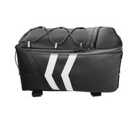 TOGEVAL Bolsa para Asiento Trasero de Bicicleta Alforja Trasera Resistente con Correas Reflectantes y Sistema de Liberación Rápida Compatible con Bicicletas y Motocicletas Gran Capacidad