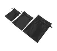 TOGEVAL Bolsa para Pañales de Ñiño 3 Piezas 225X15 CM 20X30 CM 28X40 CM Organizador de Pañales Negro Resistente Tela Oxford Almacenamiento y Viaje para Cochecito y Guardería