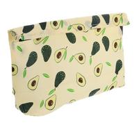 TOGEVAL Bolsa Reutilizable de Cera de Abejas para Almacenamiento de Alimentos y Frutas 29X27 CM Algodón Natural Lavable para Conservación Doméstica Segura