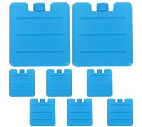 TOGEVAL Bolsas de Hielo Reutilizables 100 Ml 8 Unidades para Nevera Portátil y Aire Acondicionado, Paquete Frío Rápido de Plástico sin Agua, Uso Exterior E Interior para Camping y