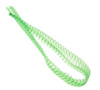 TOGEVAL Bolsas De Malla De Nailon Gruesas 50 Cm Verde para Productos Agrícolas y Supermercado, Bolsa De Compra Resistente y Ligera para Frutas, Verduras y Mariscos, Paquete De 100 Unidades