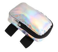 TOGEVAL Bolso de Muslo Iridiscente Ajustable para Exteriores Mochila Ligera con Compartimentos Rápidos Diseño Holográfico para Senderismo y Ciclismo Unisex para y Deportes