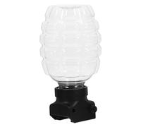 TOGEVAL Botellas de Plástico para Almacenar Forma de Piña, Conector de Recarga, Material Abs y Pe, Contenedor Transparente Tapones, Práctico para Niños y Niñas