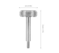 TOGEVAL Botones de Dedo para Trompeta y Tapas de Válvula de Metal Kit de Accesorios para Válvulas de Trompeta Repuesto Compatible de Estudio y Concierto Juego Completo para Reparación