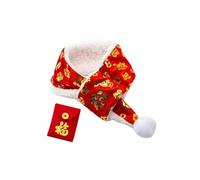 TOGEVAL Bufanda para Collar De Mascota Bufanda De Año para Gatos Alegre para Gatos Decoración para Gatitos Invierno Resistente Al Frío para Cachorros