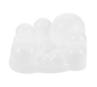 TOGEVAL Cabezal de Masaje de Cintura 10 Bolas de Plástico, Piezas de Repuesto para Silla de Masaje, Mecanismo Amasador para Espalda y Cuello, Compatible Sillones Reclinables, Uso en Hogar