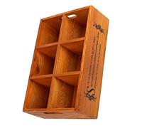 TOGEVAL Caja De Almacenamiento Vintage De Madera y Para Exposición y Fotografía Retro y Chic