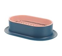 TOGEVAL Caja de Arena para Gatos pellizcos pellizco de Gato gatillo césped Interior Bandeja de plantación contenedor de Hierba de Gato Soilless Cats Grass Growing Pot el plastico Rosa
