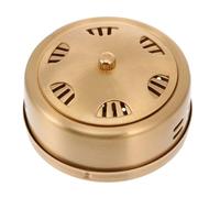 TOGEVAL Caja de Moxibustión Portátil Diseño Grueso y Soporte Anticaída de Cobre Dorado Varios estilos para Terapia de Moxa en Masaje Corporal