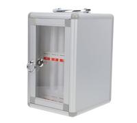 TOGEVAL Caja Organizadora para Móviles con Cerradura Armario de Aluminio con Protección de Resistente y Duradero para Oficina y Escuela Almacenamiento Seguro para Teléfonos