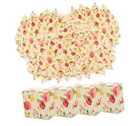 TOGEVAL Cajas De Papel Cuadradas 30 Unidades 6.5x6.5x3 Cm Material Kraft Para Envolver Jabón y Joyería, Embalaje Para Regalos, Uso En Cumpleaños, Navidad y Bodas, Decoración Creativa, Público