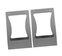 TOGEVAL Cajas de Papel Portátiles para Flores 2 Piezas Color Gris Asas, Contenedor para Envolver Flores y Arreglos, Caja de Embalaje para Regalos Día del Maestro, Manualidades y