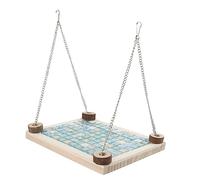TOGEVAL Cama De Verano para Hámster y Conejos Plataforma De Enfriamiento y Hamaca Colgante para Jaulas Pequeñas y Entretenimiento De Mascotas