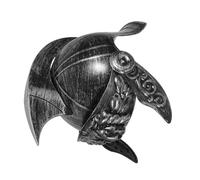 TOGEVAL Casco de Soldado Romano para Cosplay Sombrero de Caballero Medieval Decorativo Accesorio de Fiesta para Halloween