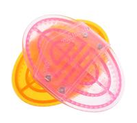 TOGEVAL Cepillo de Masaje Meridiano Corporal 2 Piezas, Herramientas Ergonómicas para Masaje de Puntos de Acupuntura, Cepillos Aceite Esencial, Masajeador Multiusos para Baño y