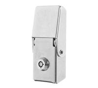 TOGEVAL Cerradura de Baúl de Acero Inoxidable para Motocicleta y Scooter Eléctrico, Pestillo de Reemplazo para Caja Lateral, Seguridad Antirrobo para Maletero, Instalación Rápida