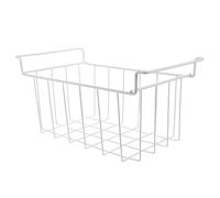 TOGEVAL Cesta Metálica para Congelador con Asa Colgante Organizador de Cocina para Arcones y Congeladores Horizontales Estante Resistente