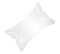 TOGEVAL Cojín Inflable Transparente 40x70 Cm para Sofá, Relleno Resistente Al Agua De PVC, Portátil y Ajustable, Adecuado para Exteriores y Camping, Almohada Cómoda y Ergonómica