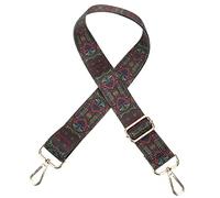 TOGEVAL Correa De Banjo Retro Tapa Dulcimer Soportes Cerraduras De Correa Estante Correa De Guitarra Bajo Botón Clavija Tenor Botones Bloques De Correa Ondulado Mandolina Percha Poliéster