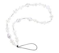 TOGEVAL Correa de Teléfono con Cuentas Bohemias Perlas Facetadas Colgante Antideslizante para Móvil y Cámara Accesorio Práctico para Muñeca Mochila y Llavero