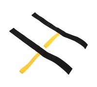 TOGEVAL Correas Ajustables Antipérdida para Aletas de Buceo Leash de Seguridad Amarillo de Liberación Rápida Accesorio para y Natación en Aguas Turbias Pack de 2 Unidades