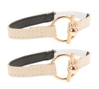 TOGEVAL Correas Antideslizantes Ajustables para Tacones de Mujer Correas Desmontables de PU Diseño Elegante y Duradero para Zapatos de Señora Extensores Prácticos para Evitar Caídas