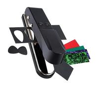 TOGEVAL Cortador De Púas Para Guitarra De Herramientas De Perforación Portátil Incluye Punzón Para Diy Púas De Guitarra Accesorio Para Instrumentos Musicales Color Variable