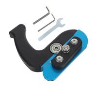 TOGEVAL Cortadora de Bordes para Carpintería con Doble Rodamiento y Mango Ergonómico, Herramienta Compacta de Abs y Metal para Proyectos de Muebles y Bricolaje en Casa