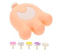 TOGEVAL Cortauñas Eléctrico para Bebés con Cabezales de Molienda Diseño Ergonómico y Seguro para Recién Nacidos y Pequeños Kit de Manicura Infantil Rosa