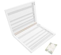 TOGEVAL Cuaderno Registro Cheques Gestión Financiera Personal Libro Contabilidad Ingresos Gastos Organizador para Seguimiento Monetario