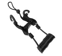 TOGEVAL Cuerda Anti-pérdida para Cámara De Buceo Cordón De Bobina para Buceo con Clips De Liberación Rápida Suitable for Underwater Photography De Alta Resistencia