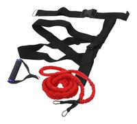 TOGEVAL Cuerda de Resistencia para Entrenamiento Doble con Banda Elástica de Látex Natural Saltos Sprint y Ejercicios de Fuerza Explosiva Equipo de Fitness Multifuncional Color Aleatorio