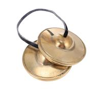 TOGEVAL Cymbal Bell Para y Yoga Instrumento De Percusión Para Religiosas y Para Principiantes y Prácticas Avanzadas