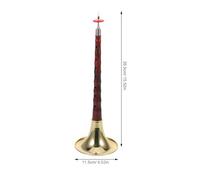 TOGEVAL D-key Suona Instrument Wood Wind Musical Instrument Weather Resistant Bowl Traditional Folk Practice For Beginners And Professionals Cultural Events