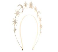 TOGEVAL Diadema Con Nuestra Señora Diadema De Luna y Estrella Decoración Cabello De Fiesta De Imitación Para Mujer