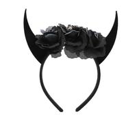 TOGEVAL Diadema de Cuernos de Buey Ligera para Halloween Diadema de Premium con Diseño de para Fiestas y Cosplay Cómoda y Duradera