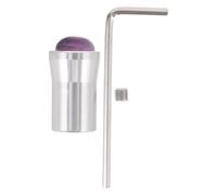 TOGEVAL Diapasones Terapéuticos con Pies Curativos de Aleación de Aluminio y Cristal para Yoga y Meditación, Accesorios para Estimular el Flujo Sanguíneo y Equilibrar Cuerpo y Espíritu