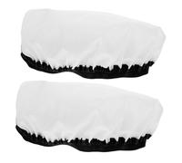 TOGEVAL Difusor de Luz para Fotografía 27 Cm, Pantalla de Lámpara de Tela Reutilizable, Cubierta para Foco de Luz de Relleno, 2 Piezas, Accesorio para Iluminación de Estudio Profesional