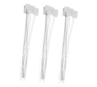 TOGEVAL Enhebrador de Agujas Manual de 20cm para Coser, Paquete de 30 Piezas, Acero Inoxidable y Papel, Herramienta para Costura en Casa y Manualidades