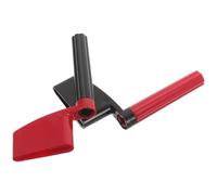 TOGEVAL Enrollador de Cuerdas para Guitarra 2 Piezas Herramienta Manual para Cuerdas de Guitarra Eléctrica Acústica y Ukelele con Mango Bicolor Rojo y Negro Accesorio Portátil para