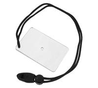 TOGEVAL Espejo de Señales de Rescate Acrílico Portátil para Supervivencia, Compacto y Resistente, con Alta Reflectividad para Emergencias al Aire Libre, Senderismo, Camping y Navegación