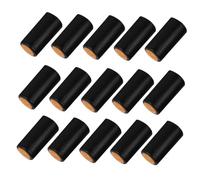 TOGEVAL Film Térmico Retráctil Negro para Sellado de Botellas de Vino Tapón Desechable para Cierre Rápido Pack de Unidades para Uso Práctico con de Calor