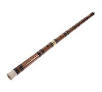 TOGEVAL Flauta Profesional de Bambú C Instrumento Musical Transversal para Principiantes con Bolsa de Fieltro Flauta Clásica de Dos Secciones
