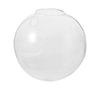 TOGEVAL Florero Colgante de Vidrio Transparente Maceta Hidropónica Creativa y Decorativa Soporte de Pared para Plantas y Flores Estilo Aleatorio para Jardín y Hogar