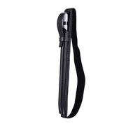 TOGEVAL Funda de Cuero para Lápiz Capacitivo Pencil Cubierta Protectora Resistente con Cinturón Elástico Soporte Portátil para Lápices Táctiles Color Negro