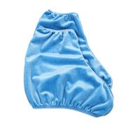 TOGEVAL Fundas para Patines de Hielo 1 Par Color Azul Claro Talla L Cubrezapatos de Poliéster Resistentes al Desgaste para Patinaje Artístico y Uso Viaje