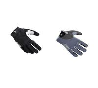 TOGEVAL Guantes Escalade Full Finger Gris Resistentes y Flexibles Guantes Tácticos Antideslizante para Deporte al Aire Libre Senderismo y Fitness
